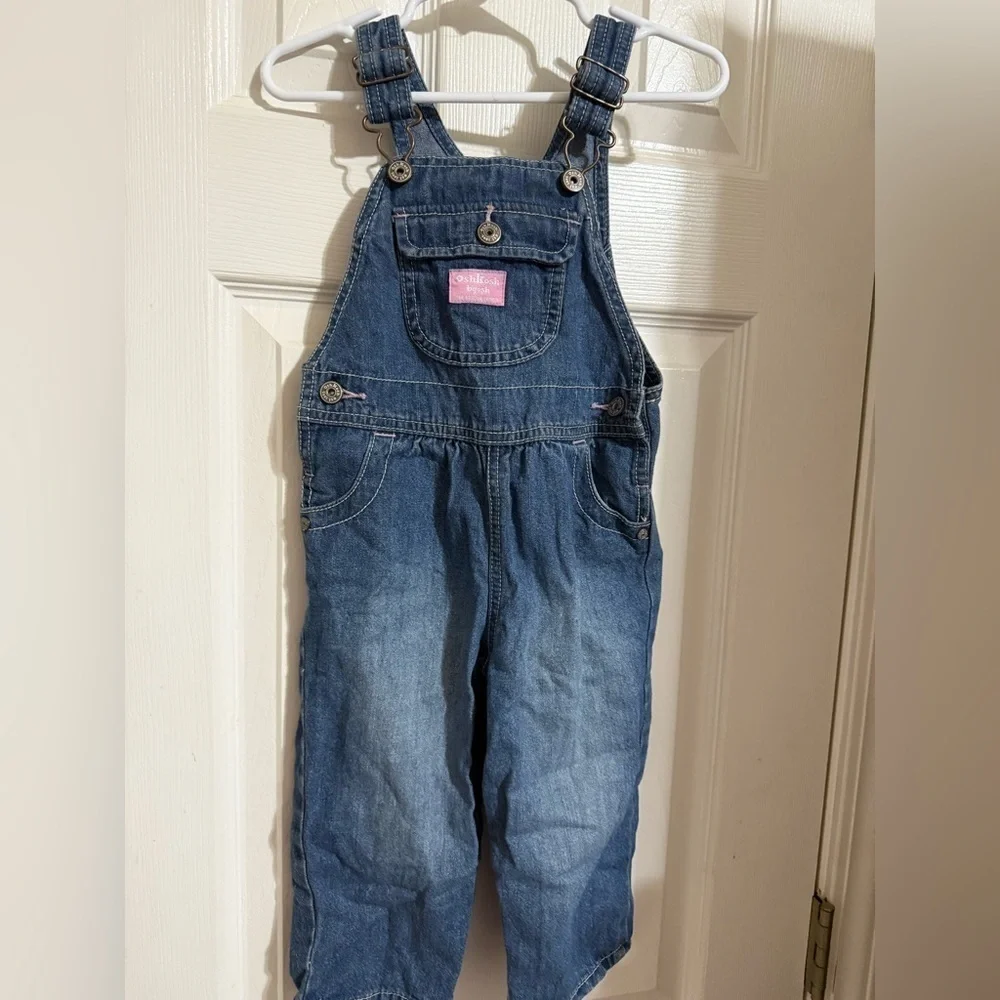 Girl’s Oshkosh. B’Gosh Denim Bib Overalls